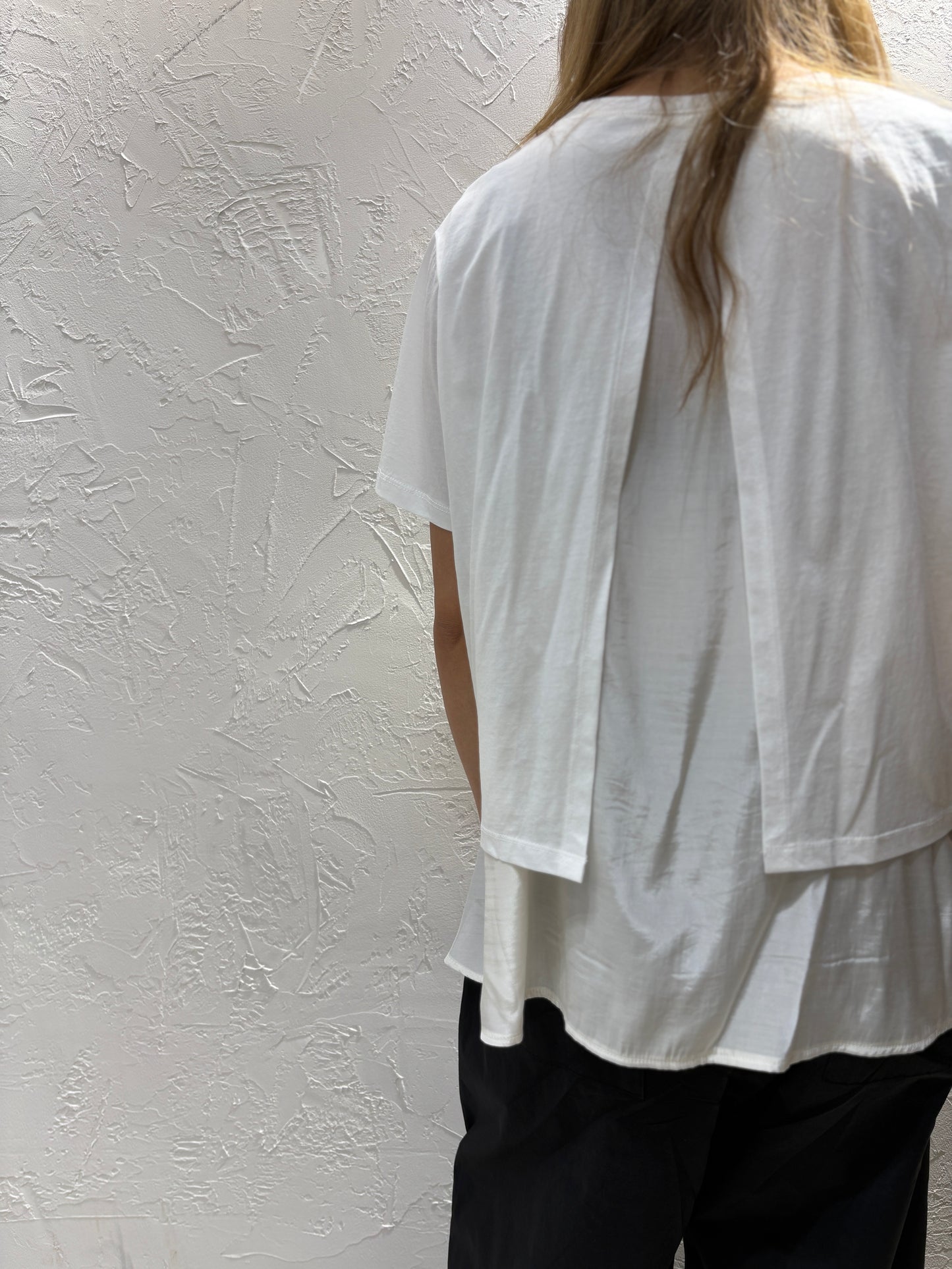 Layer Back Cut Top