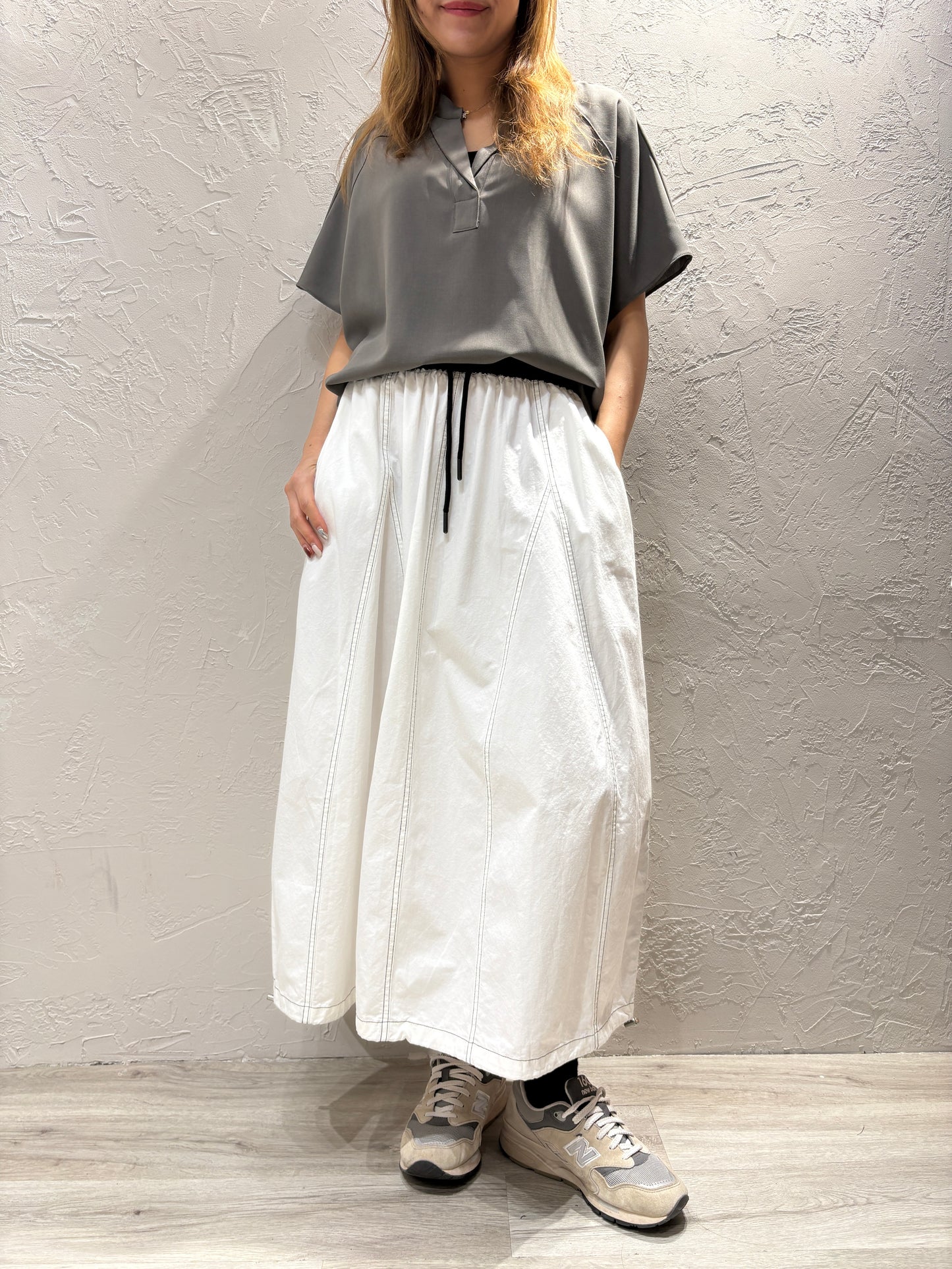 Dash Line Skirt