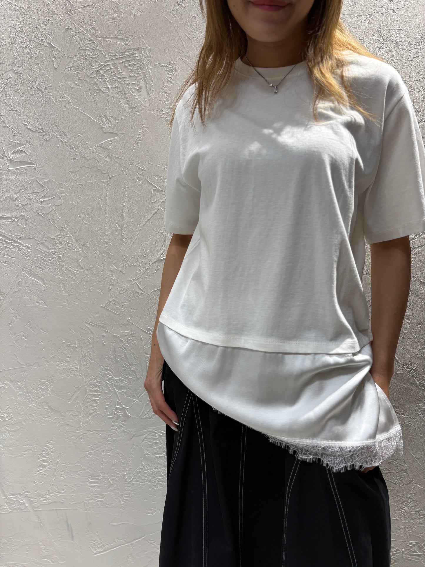 Mixed Material Top