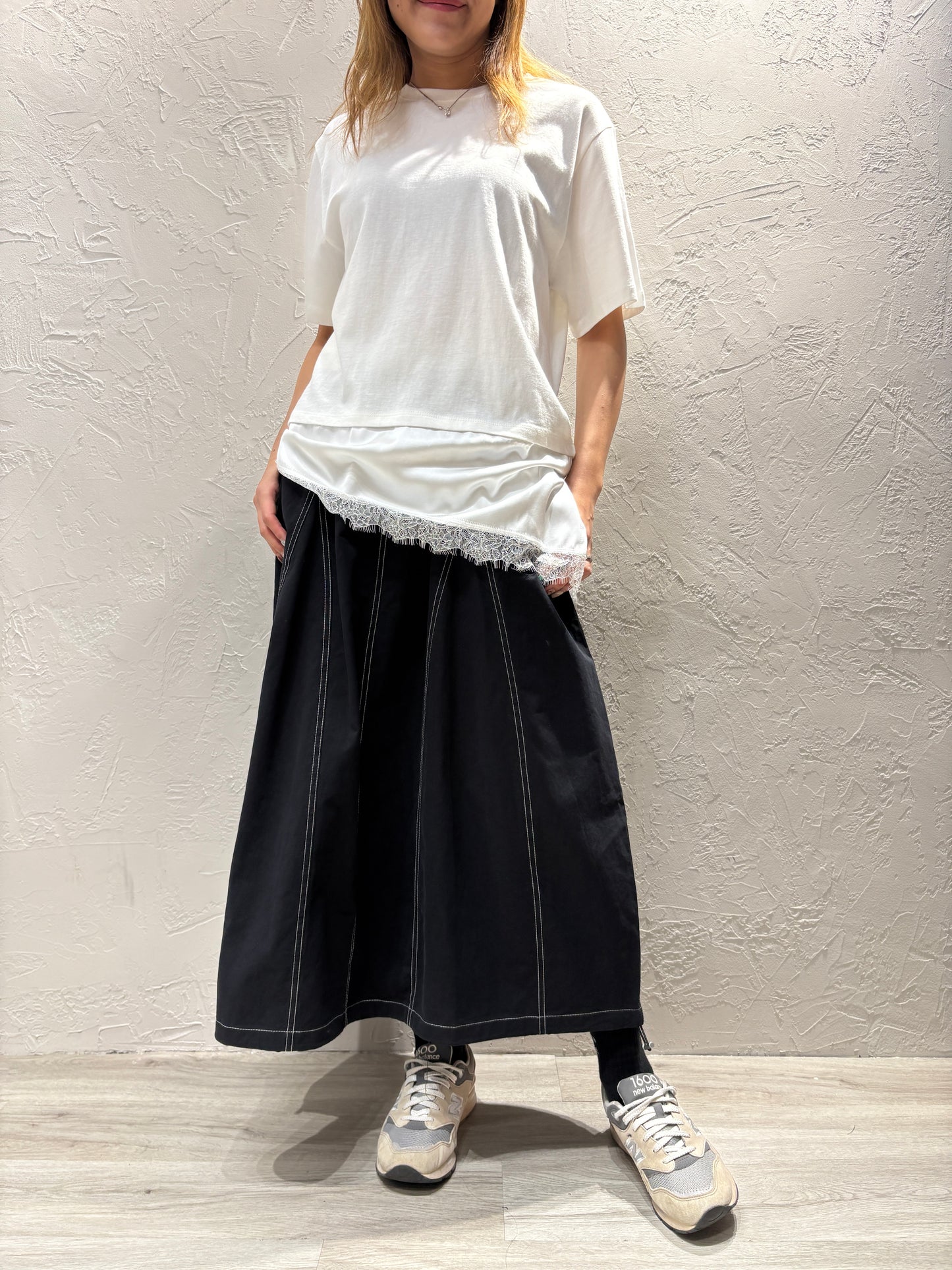 Mixed Material Top