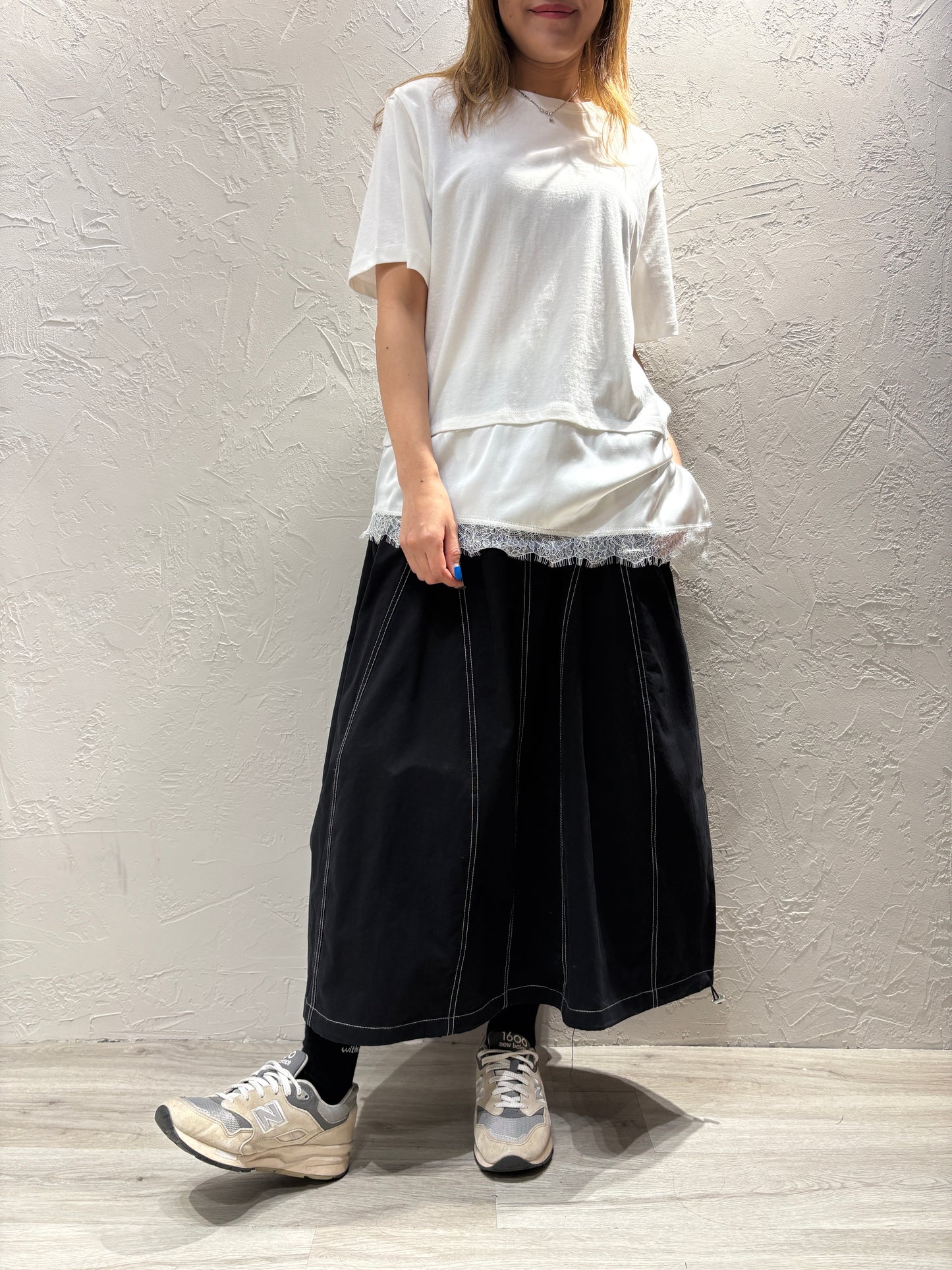 Dash Line Skirt