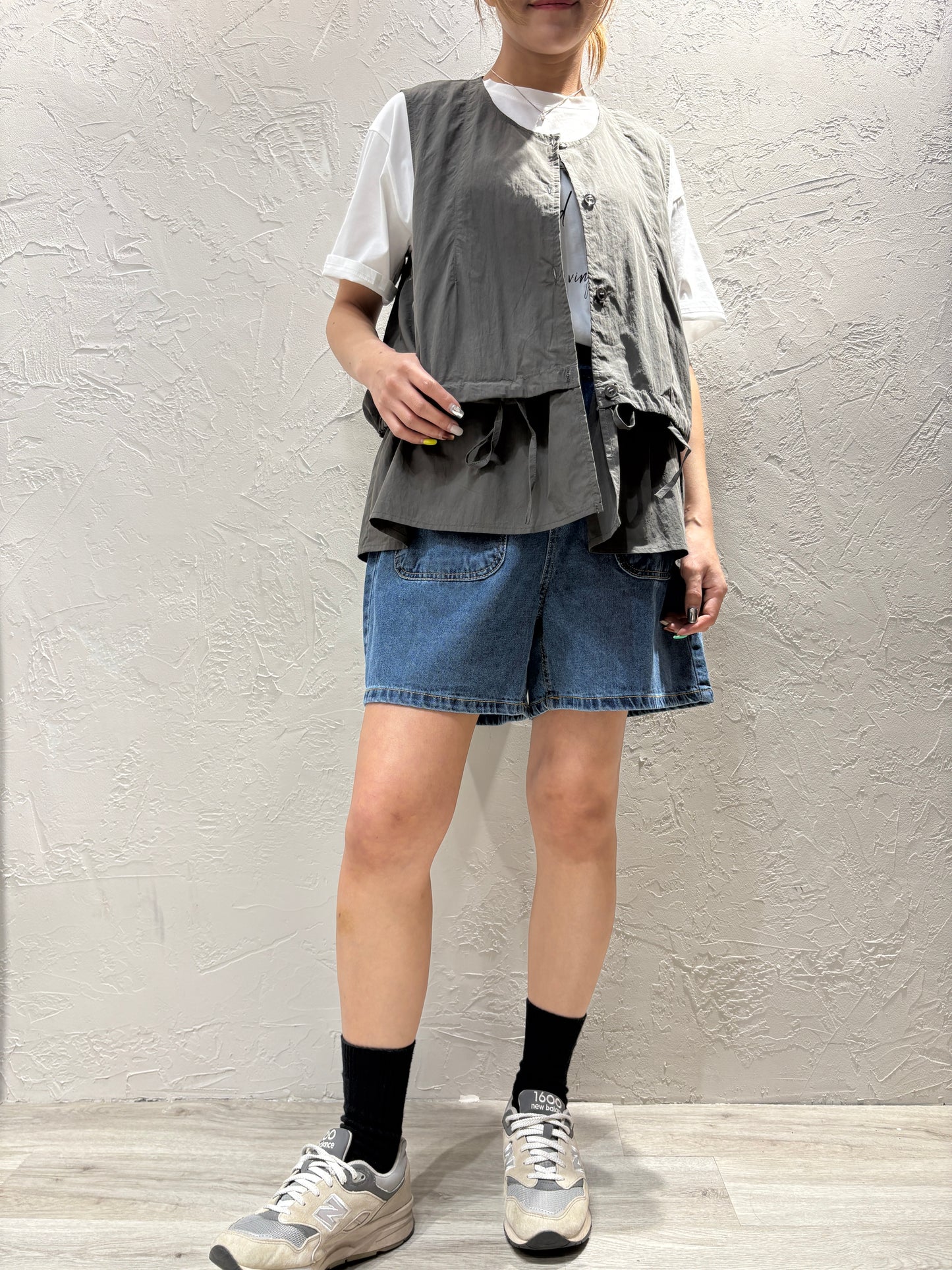 Ribbon Vest Cardigan