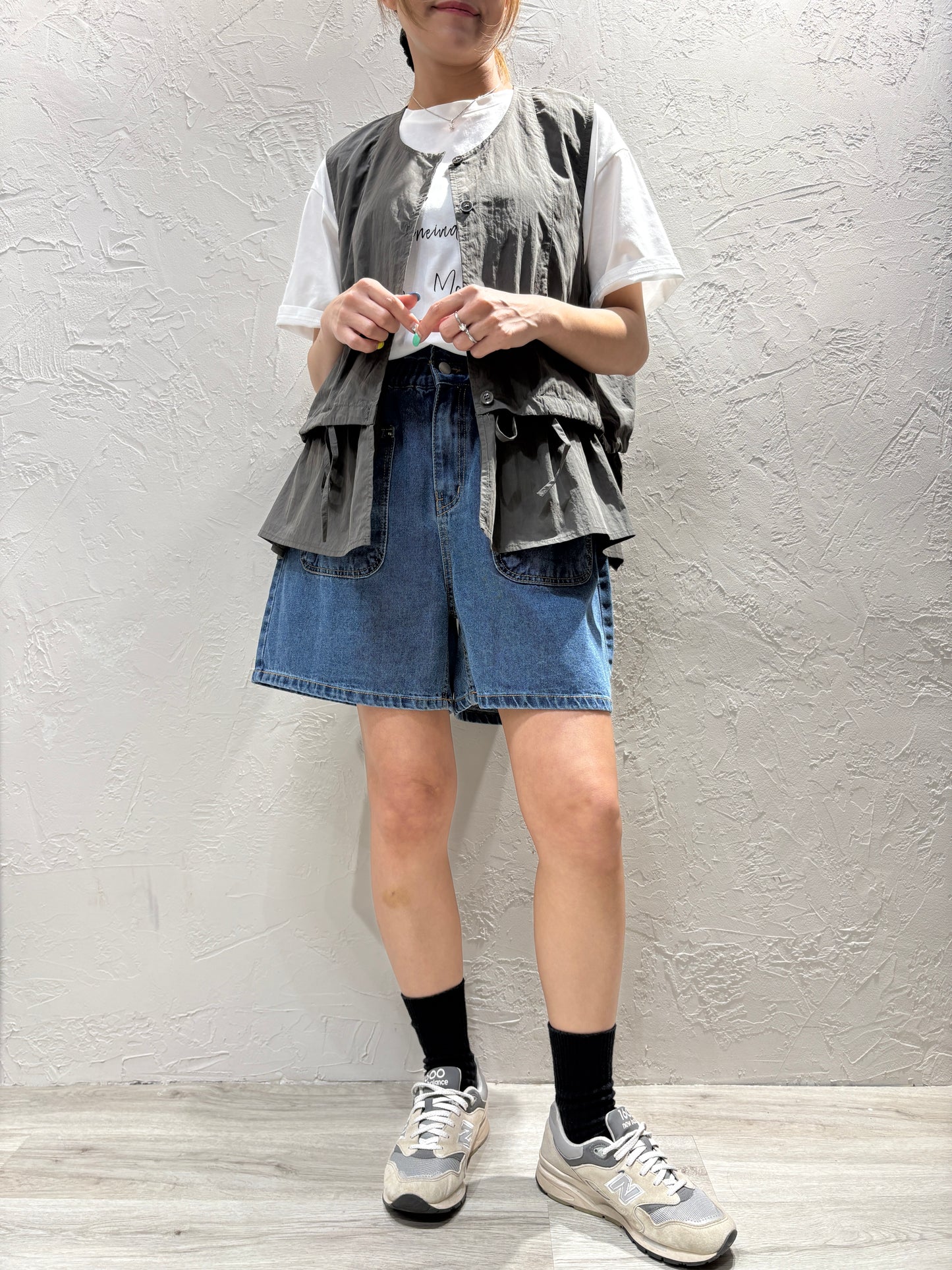 Ribbon Vest Cardigan