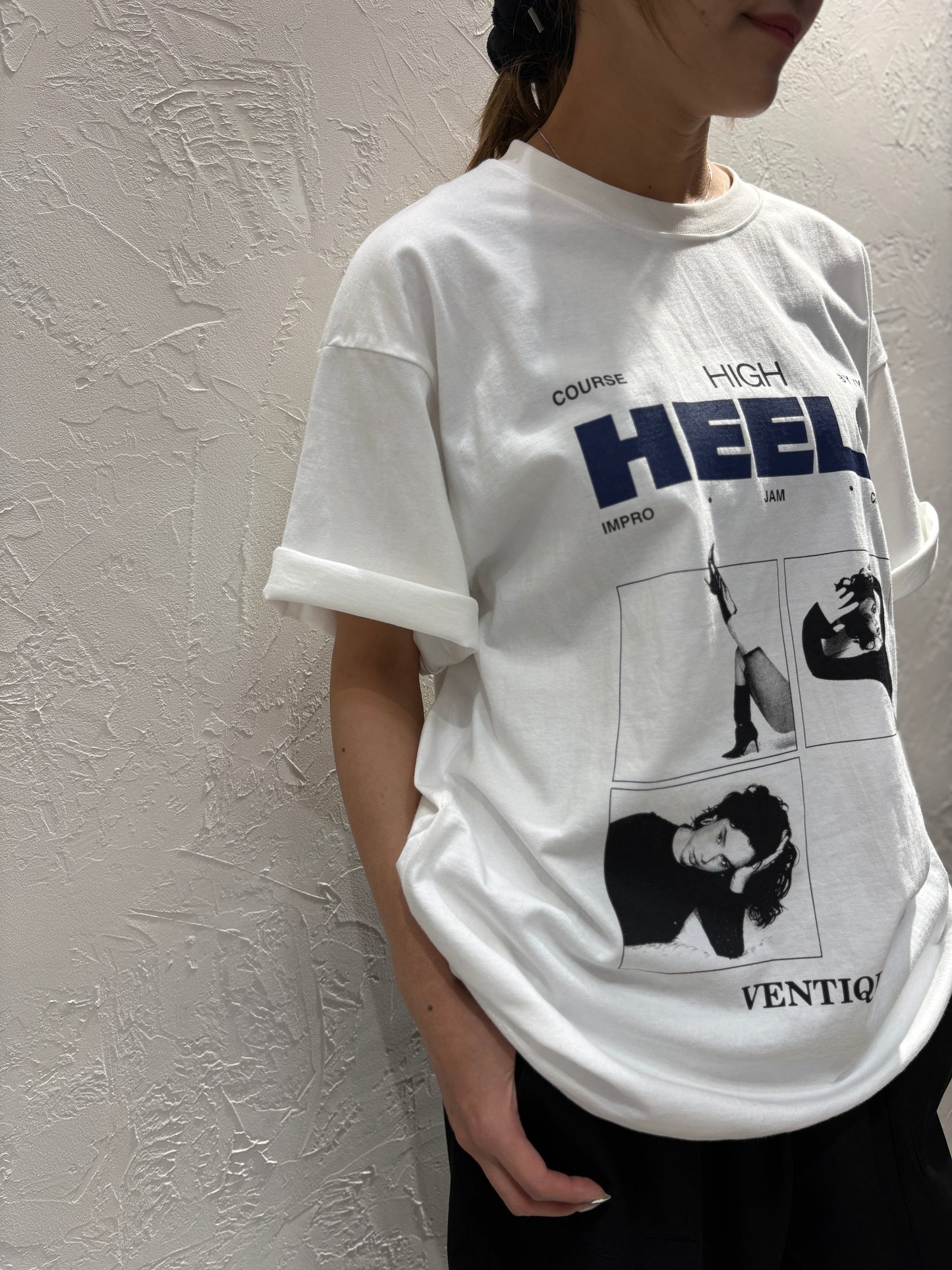 Grid Print T-shirt