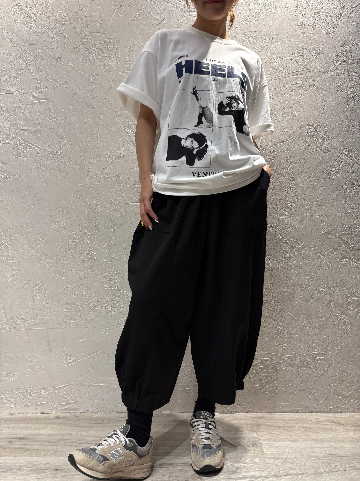 Grid Print T-shirt