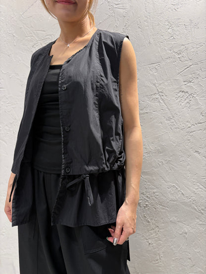 Ribbon Vest Cardigan