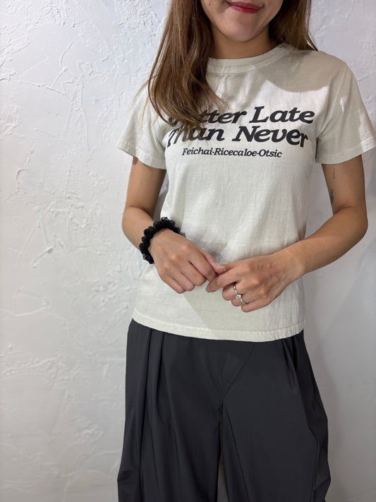 Print Text T-shirt