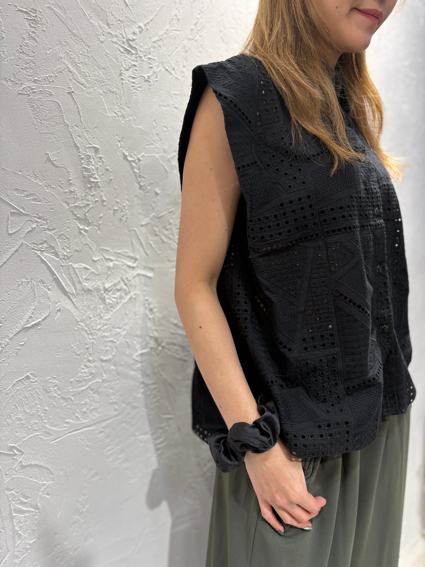 Embordiery Vest Shirt