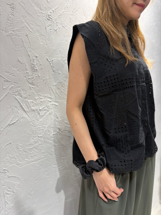 Embordiery Vest Shirt