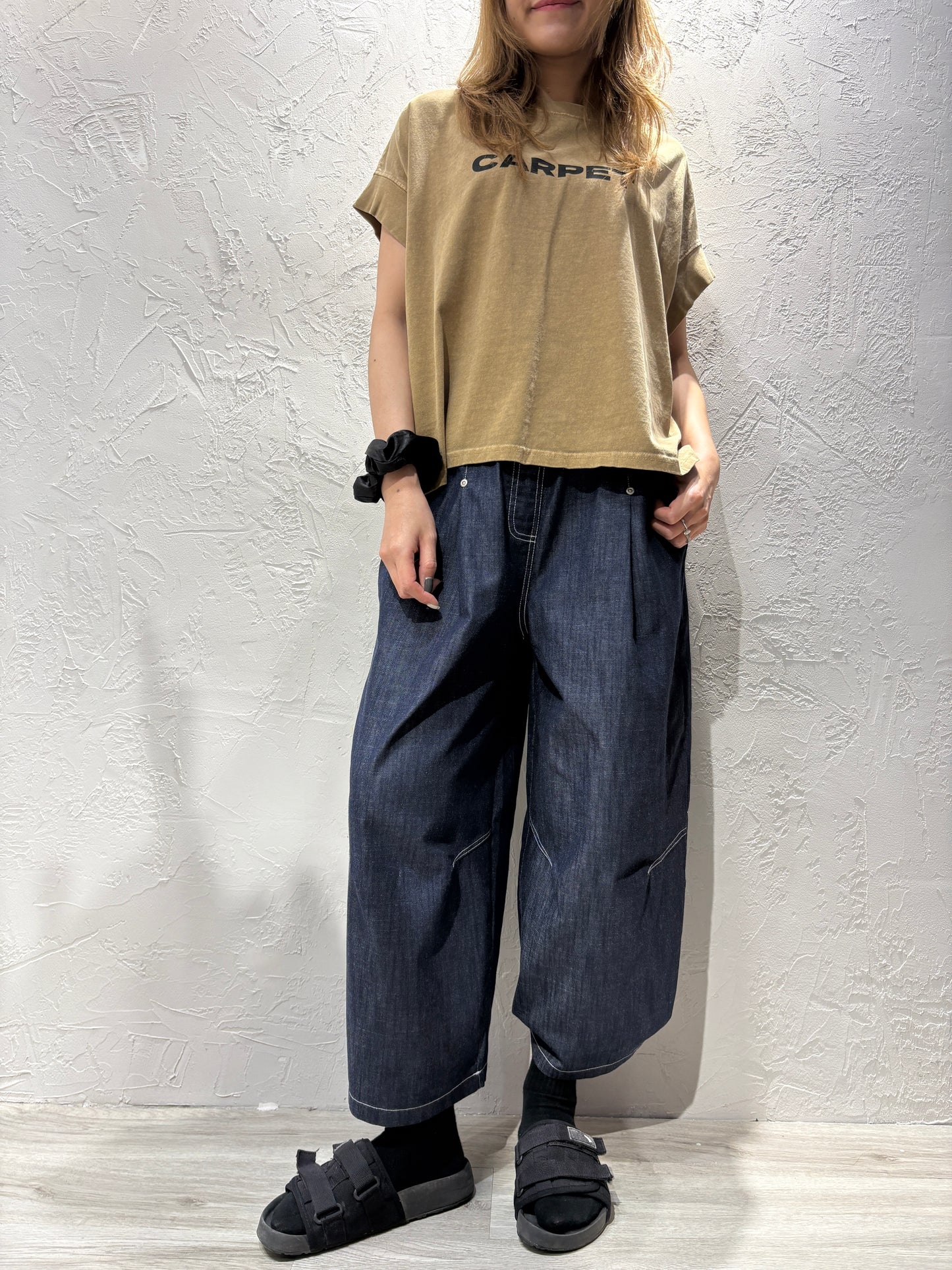 Cartoon Back Print T-shirt