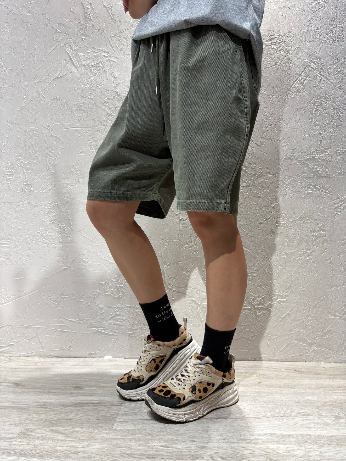 Denim Color Shorts