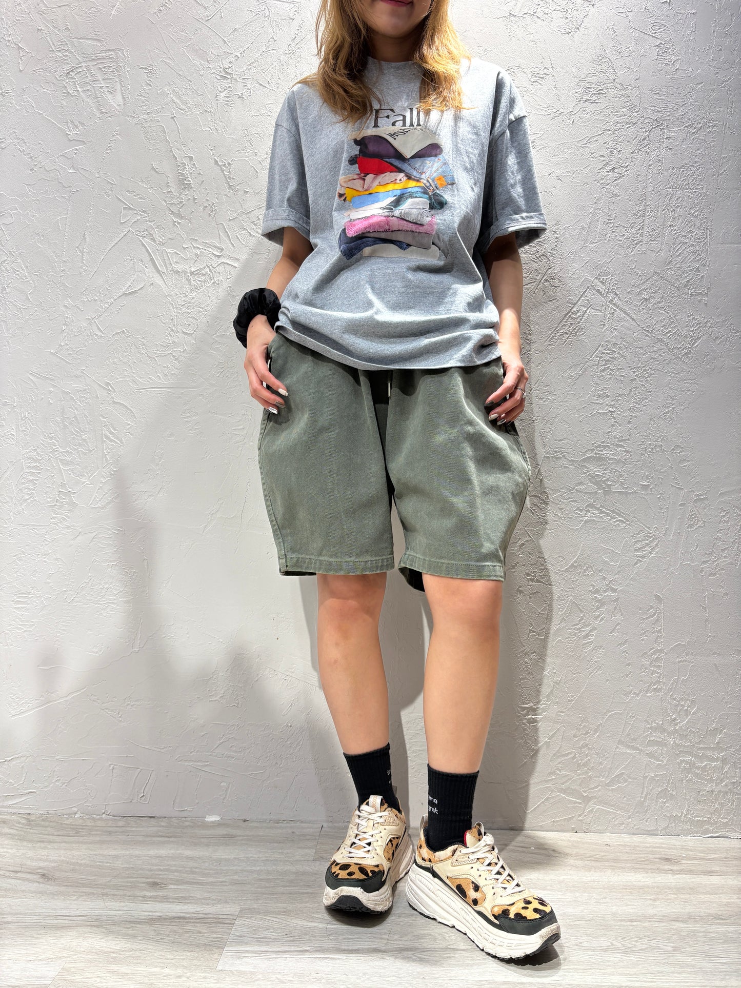 Denim Color Shorts