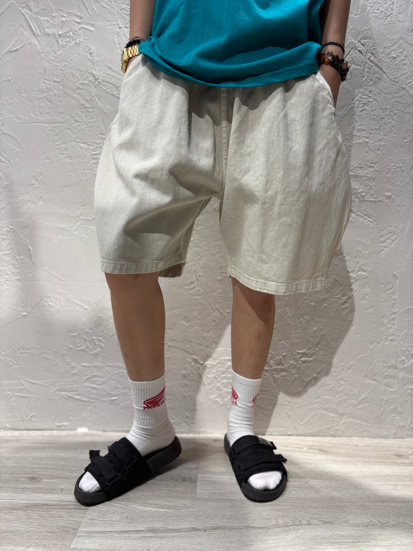 Denim Color Shorts