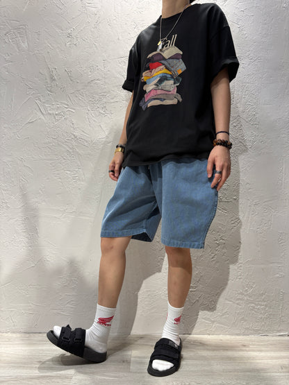 Denim Color Shorts