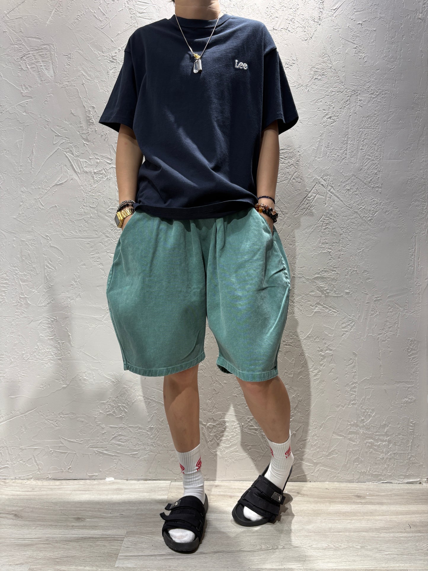 Denim Color Shorts