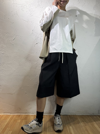 混合材質上衣