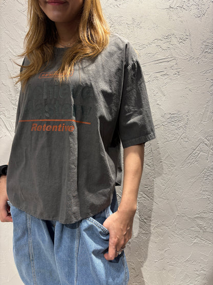 Curved Cut T-shirt