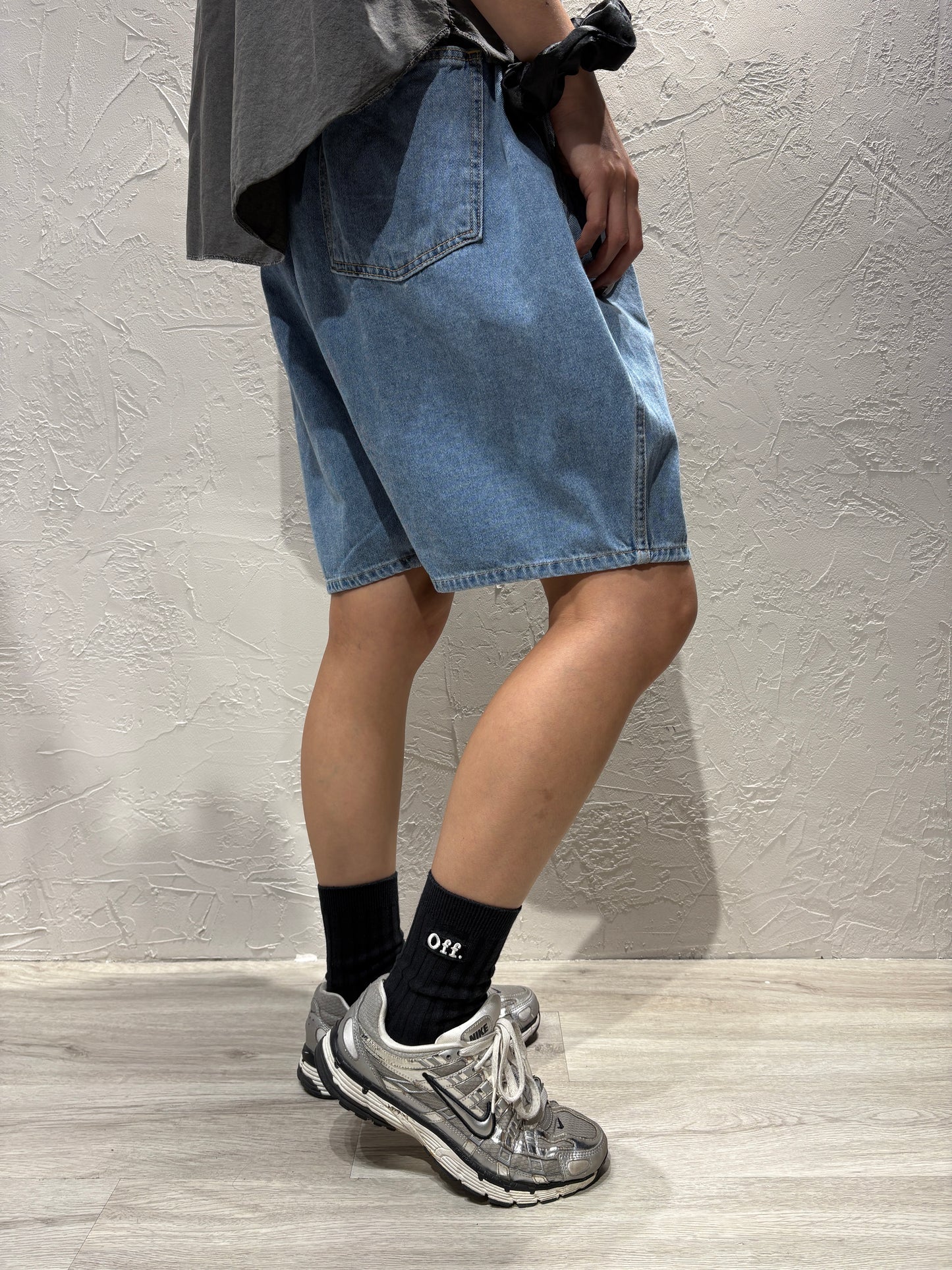 Denim Pocket Shorts