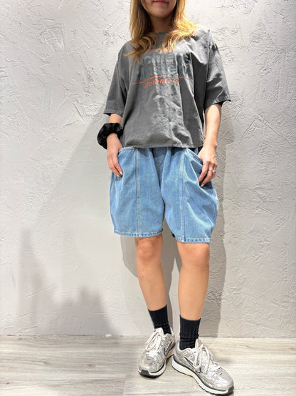 Denim Pocket Shorts