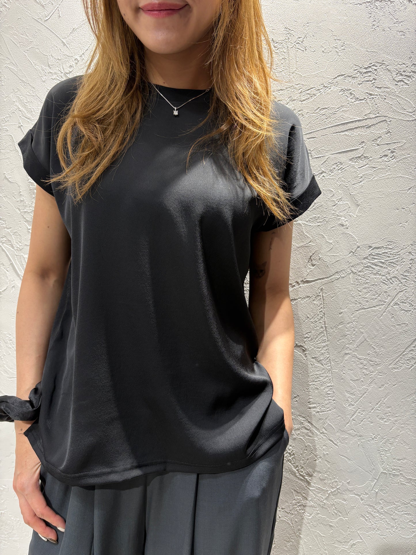 Mixed Material Top