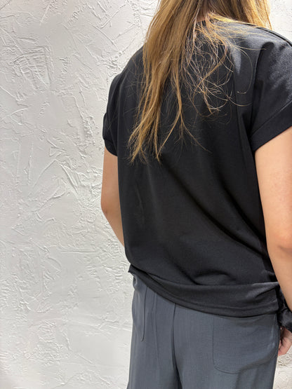 Mixed Material Top