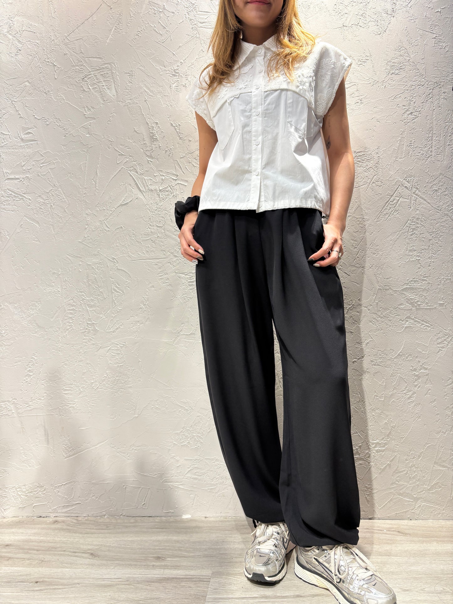 Loose Ankle Banded Pants