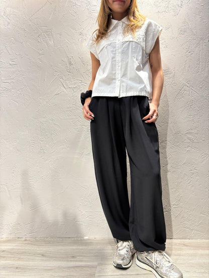 Loose Ankle Banded Pants