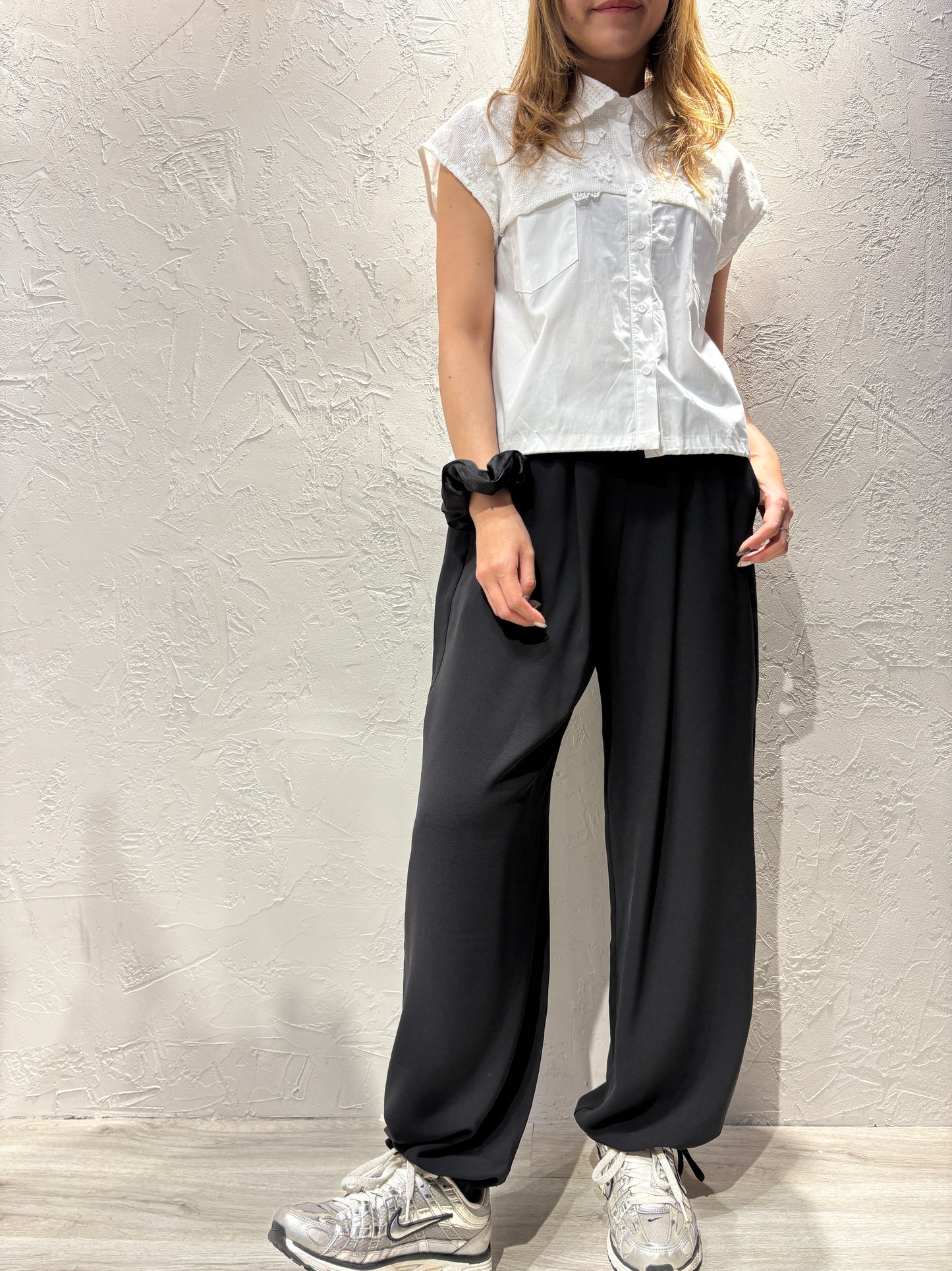 Loose Ankle Banded Pants