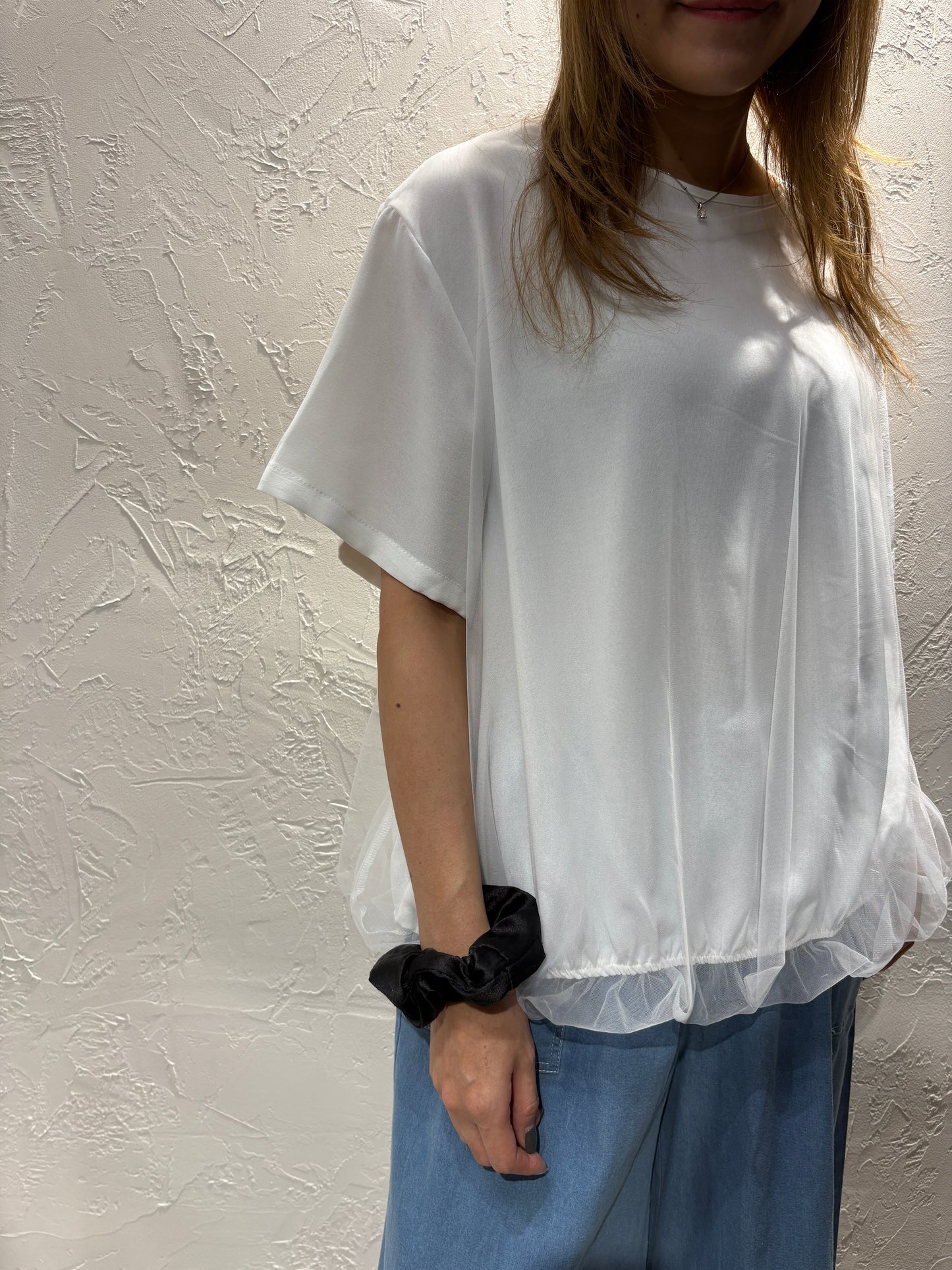 Lace Ruffle Top