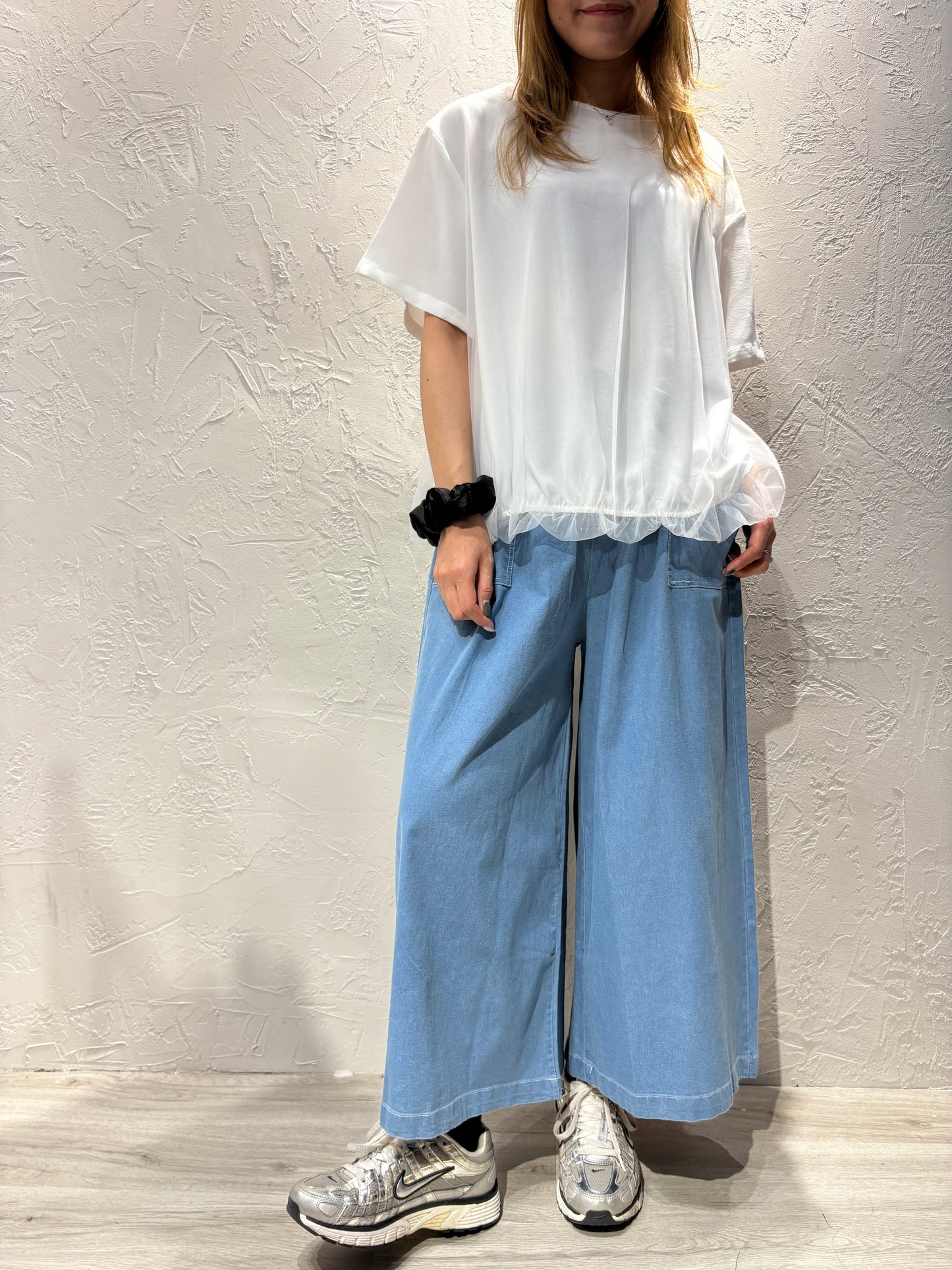 Lace Ruffle Top