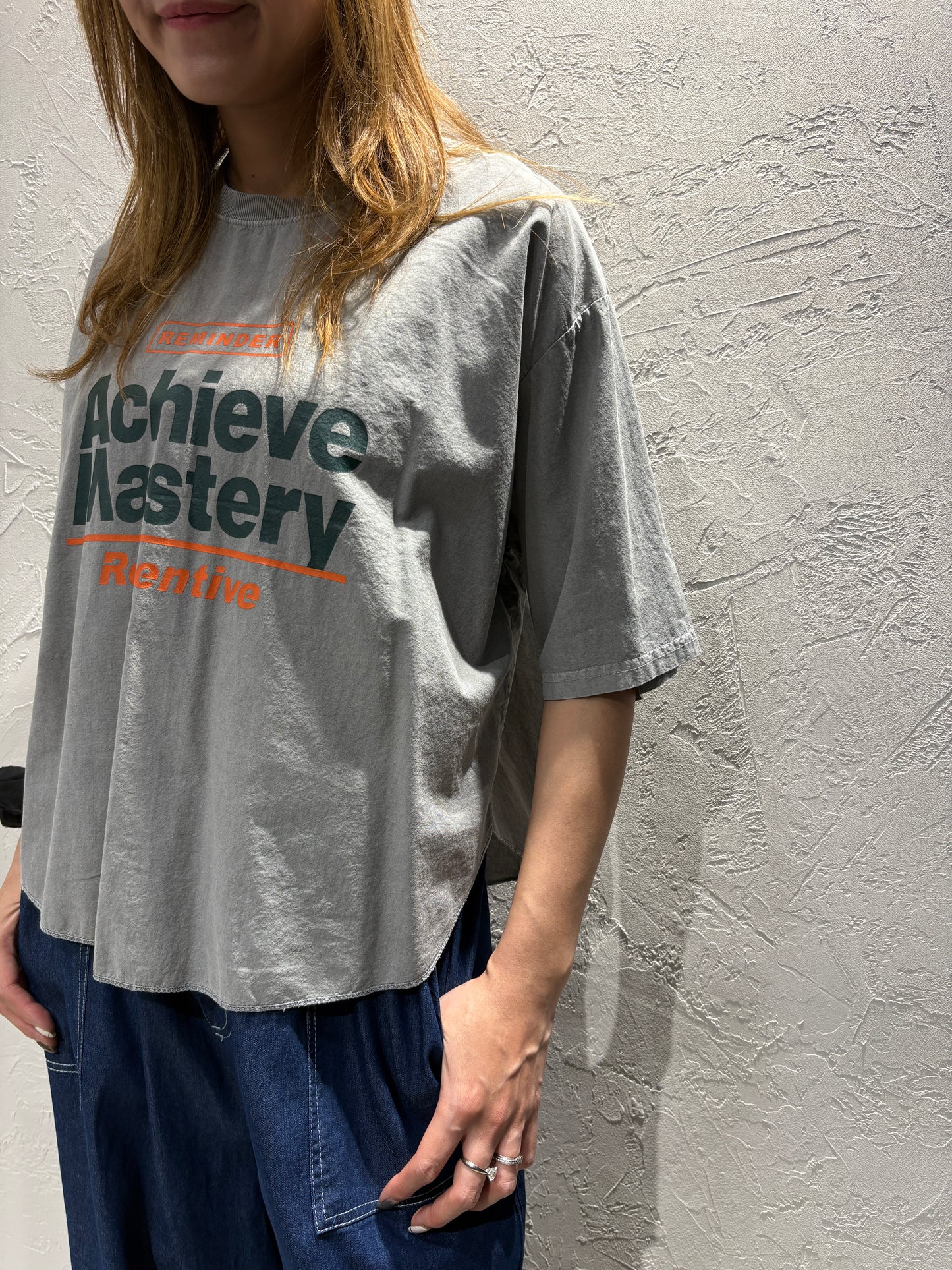 Curved Cut T-shirt
