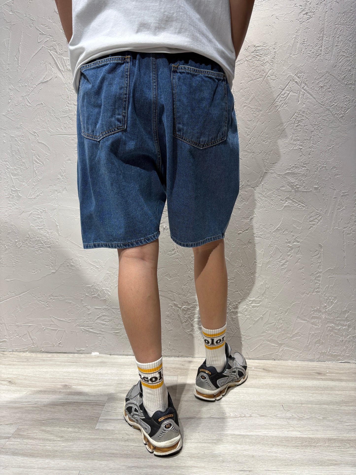 Denim Pocket Shorts