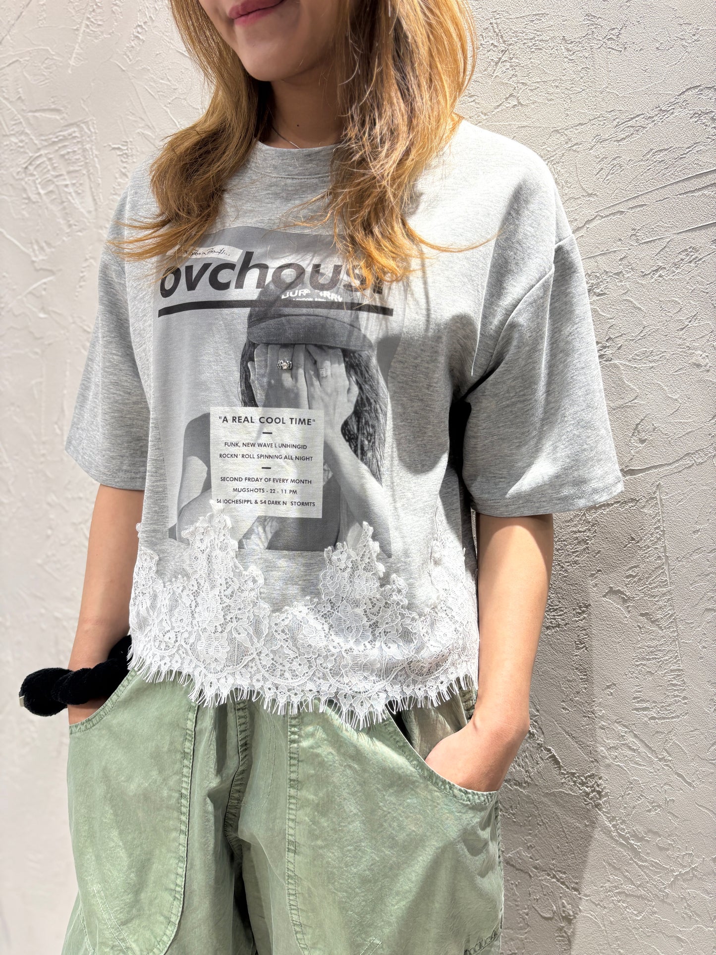 Lace Photo T-shirt