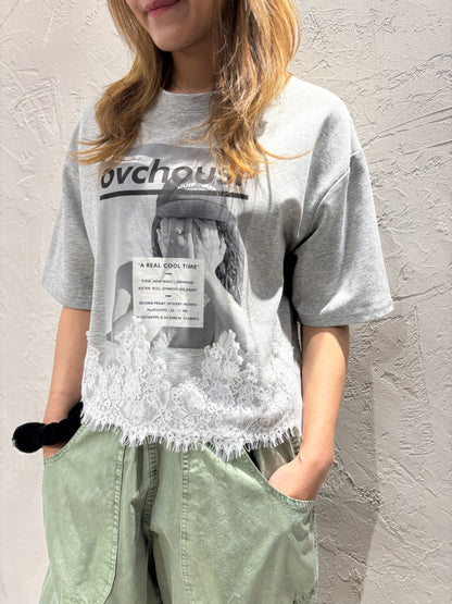 Lace Photo T-shirt