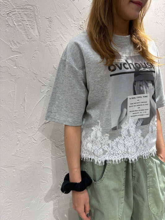 Lace Photo T-shirt
