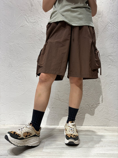 Ribbon Pocket  Shorts