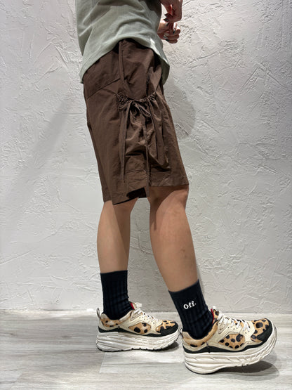 Ribbon Pocket  Shorts