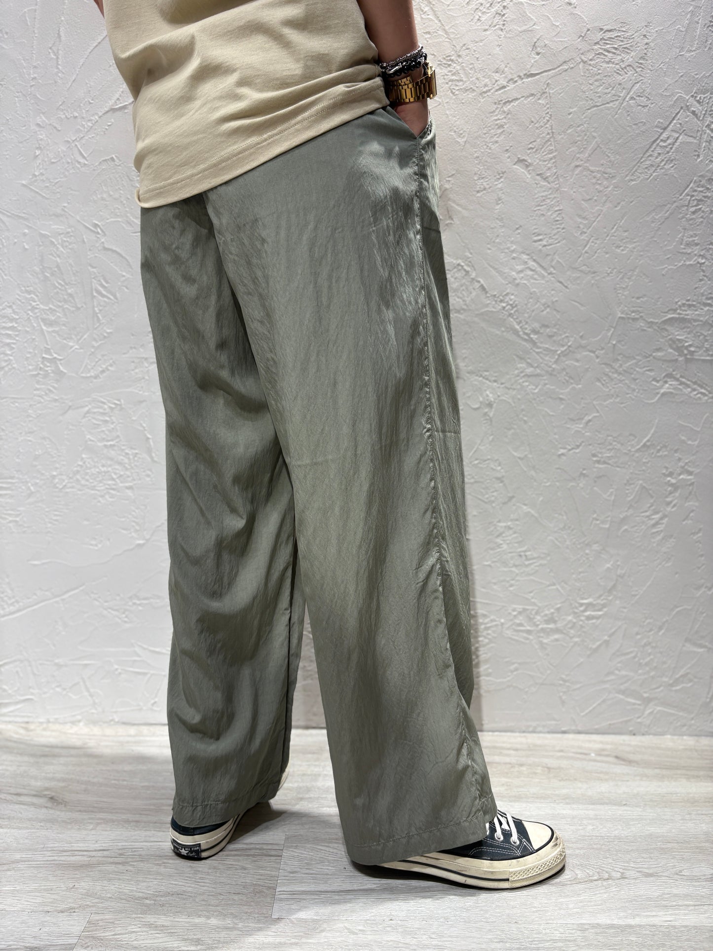 Unisex Wrinkle Light Pants