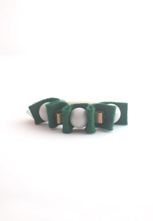 Green Rubber Band Bracelet - sanwaitsai