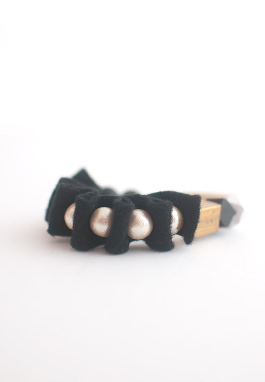 Black Rubber Band Bracelet - sanwaitsai