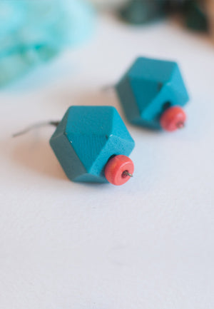 Sky Blue Earrings - sanwaitsai
