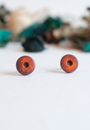 Wood Earrings - sanwaitsai
