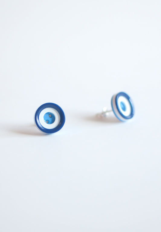Blue Vinage Earrings - sanwaitsai
