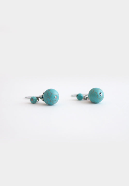 Natural Stone Earrings - sanwaitsai