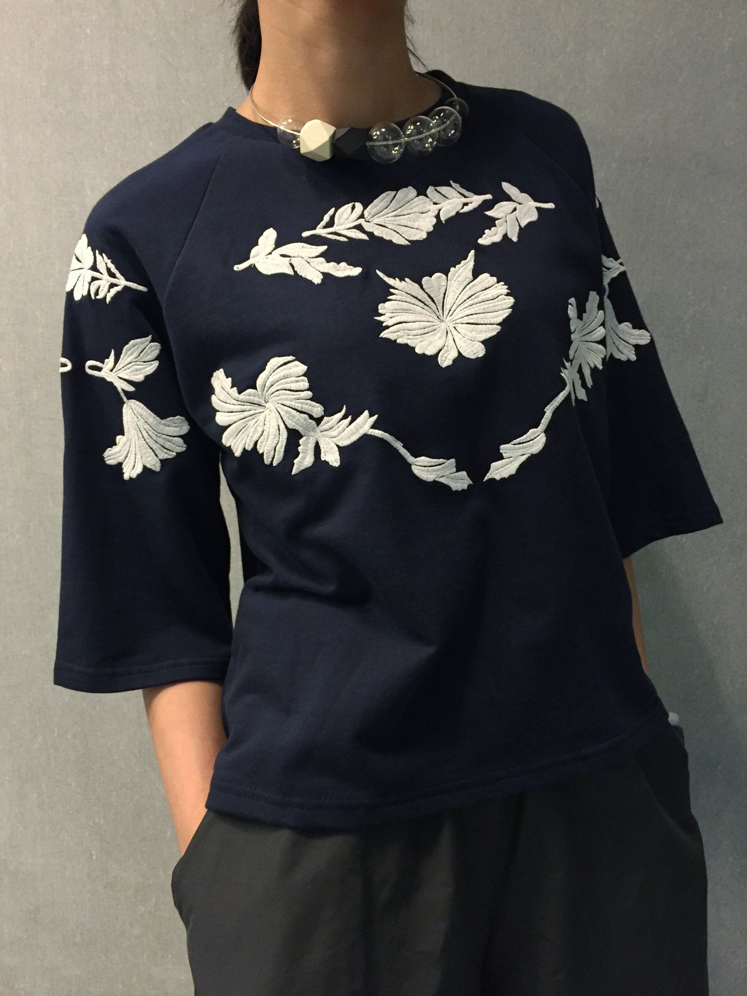 Black Beaded Collar - sanwaitsai - 6