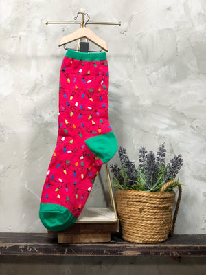 Lamp Pattern Socks