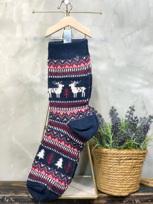 Deer Festival Socks