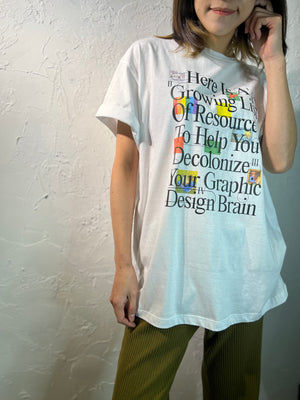 Letters Print Tshirt