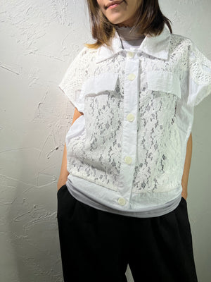 Embroidery Vest Shirt