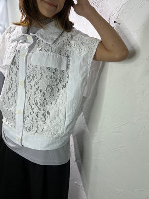 Embroidery Vest Shirt